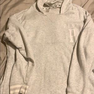 Pink pullover sweatshirt